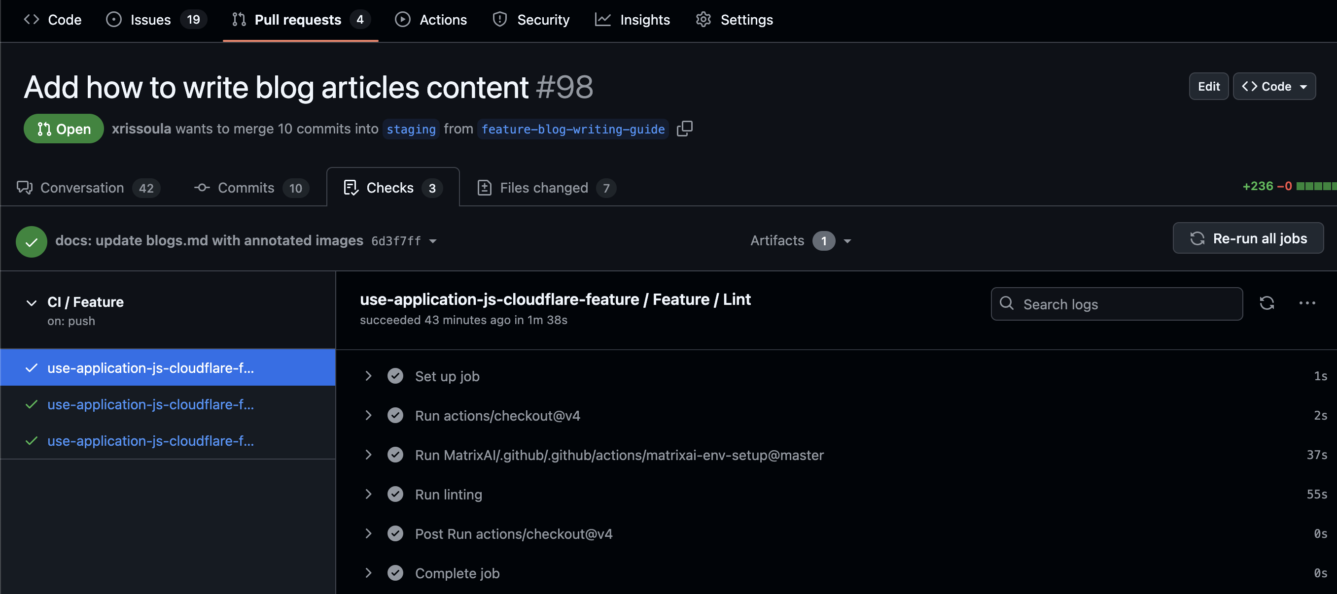 Successful CI Checks